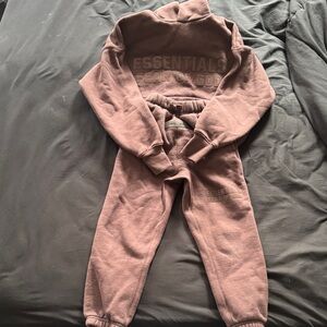 Essentials Kids Chocolate Joggers
